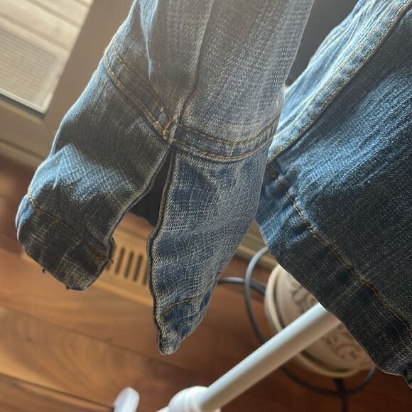 1990's Junction West Double Breasted Denim Jacket - Picture 5 of 8